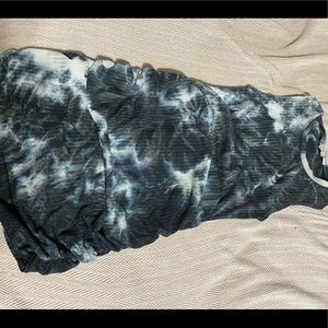 black, grey, white dress. size small.